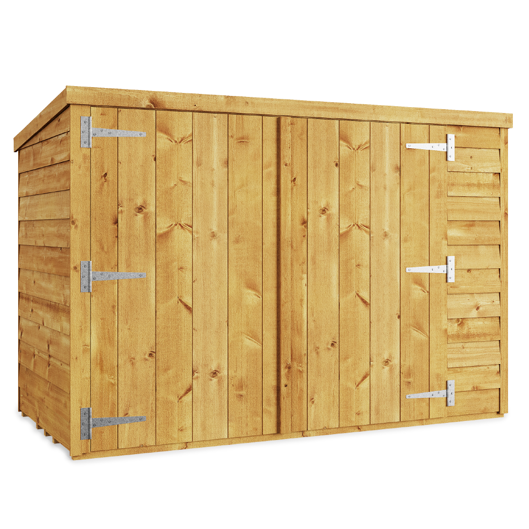 BillyOh 6x3 Mini Keeper Overlap Timber Pent Bike Store